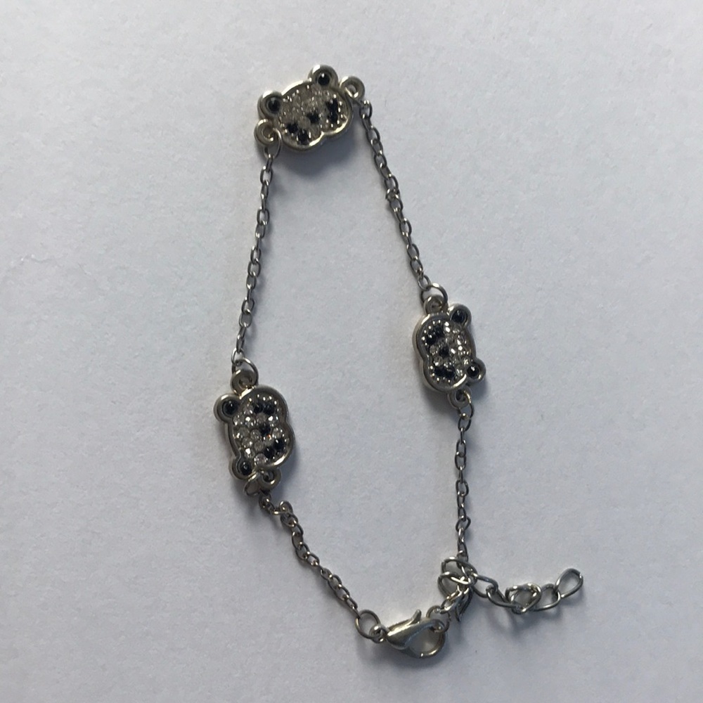 Panda charm bracelet